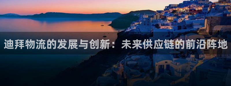 超凡国际怎么注册账号：迪拜物流的发展与创新：未来供应链的前沿