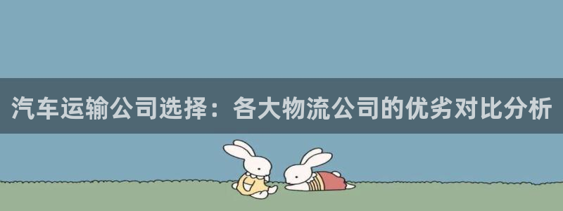 超凡国际稳吗：汽车运输公司选择：各大